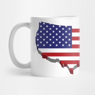 4th of July America independence day party,  usa flags Mug